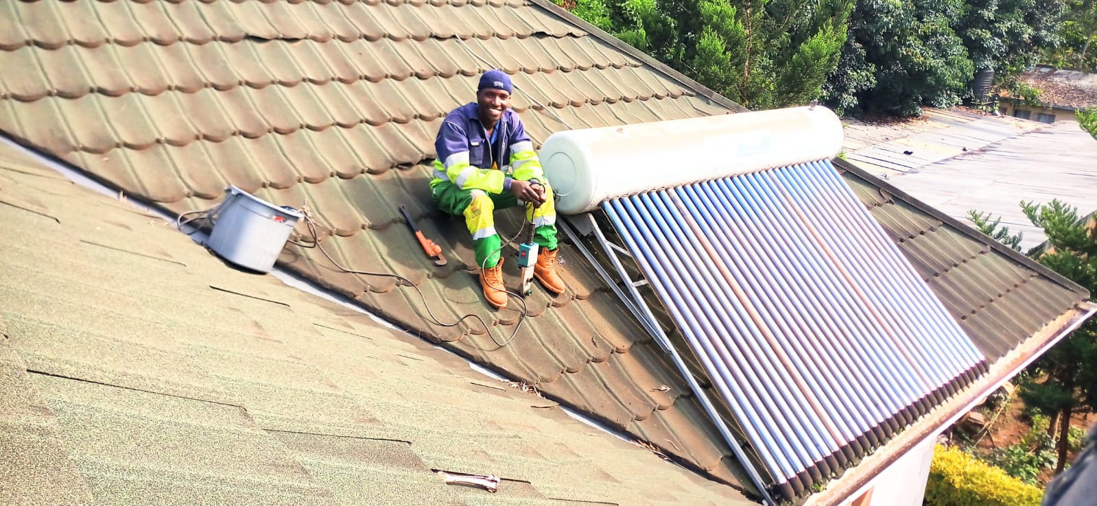 Solar water heater installation Nairobi Kenya